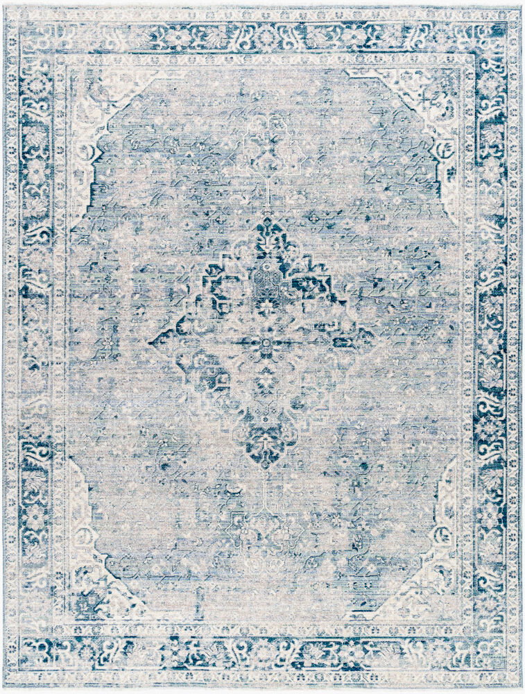 Montreal Machine Woven Rug, by Surya, 1'6.11" length x 1'4.93" width