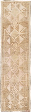 Antique One of a Kind Handmade Rug, by Surya, 12'2.46" length x 4'3.18" width thumbnail