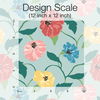 Jungle Garden Sky Blue Peel & Stick Wallpaper thumbnail 8