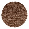 Zandy Stool Brown, Counter & Bar Stool by Dovetail, 16" width x 18" height x 16" diameter x 16" depth thumbnail 2