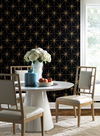 Evening Star Black Wallpaper, by York Wall, 27' length x 2'3" width x 0.02" depth thumbnail 3