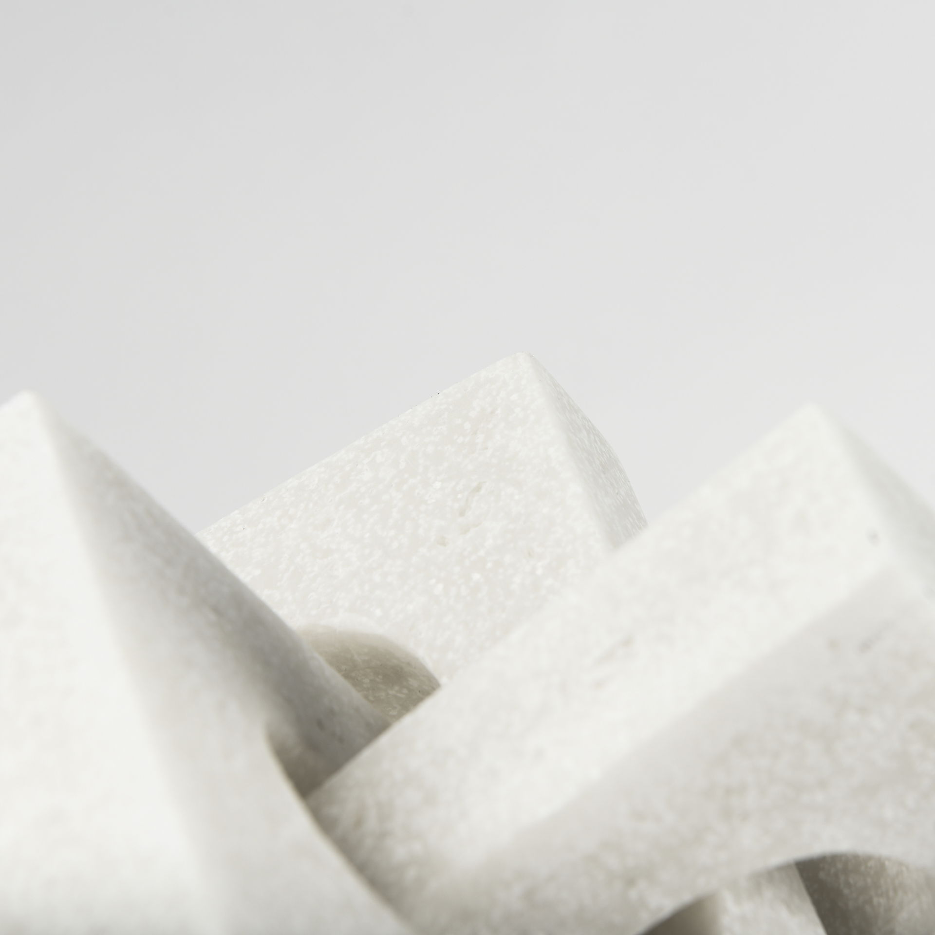 Linx  Small Granite Resin Sculpture Decorative Object, by Mercana, 7.95" length x 7.95" width x 5.32" height View 7