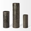 Kona II Medium Black/Gold Ceramic Vase thumbnail 5