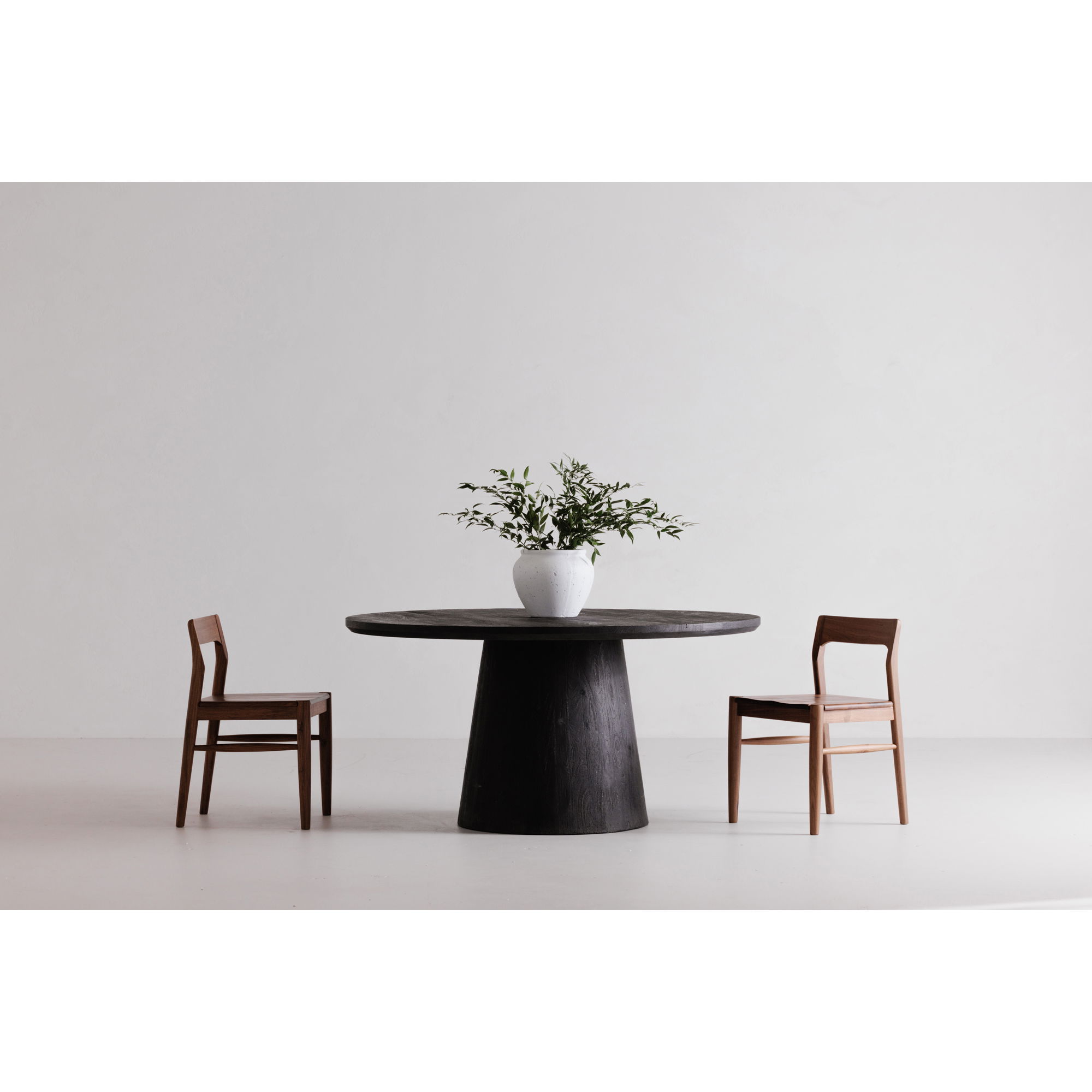Owing Dining Chair Walnut Brown - Set Of Two large image 