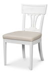 Bondi Bungalow Dining Chair, by Sarreid, 20" length x 22" width x 36" height thumbnail 1