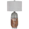 Maggie Ceramic Table Lamp, by Uttermost, 16" width x 30.25" height x 16" depth thumbnail 4