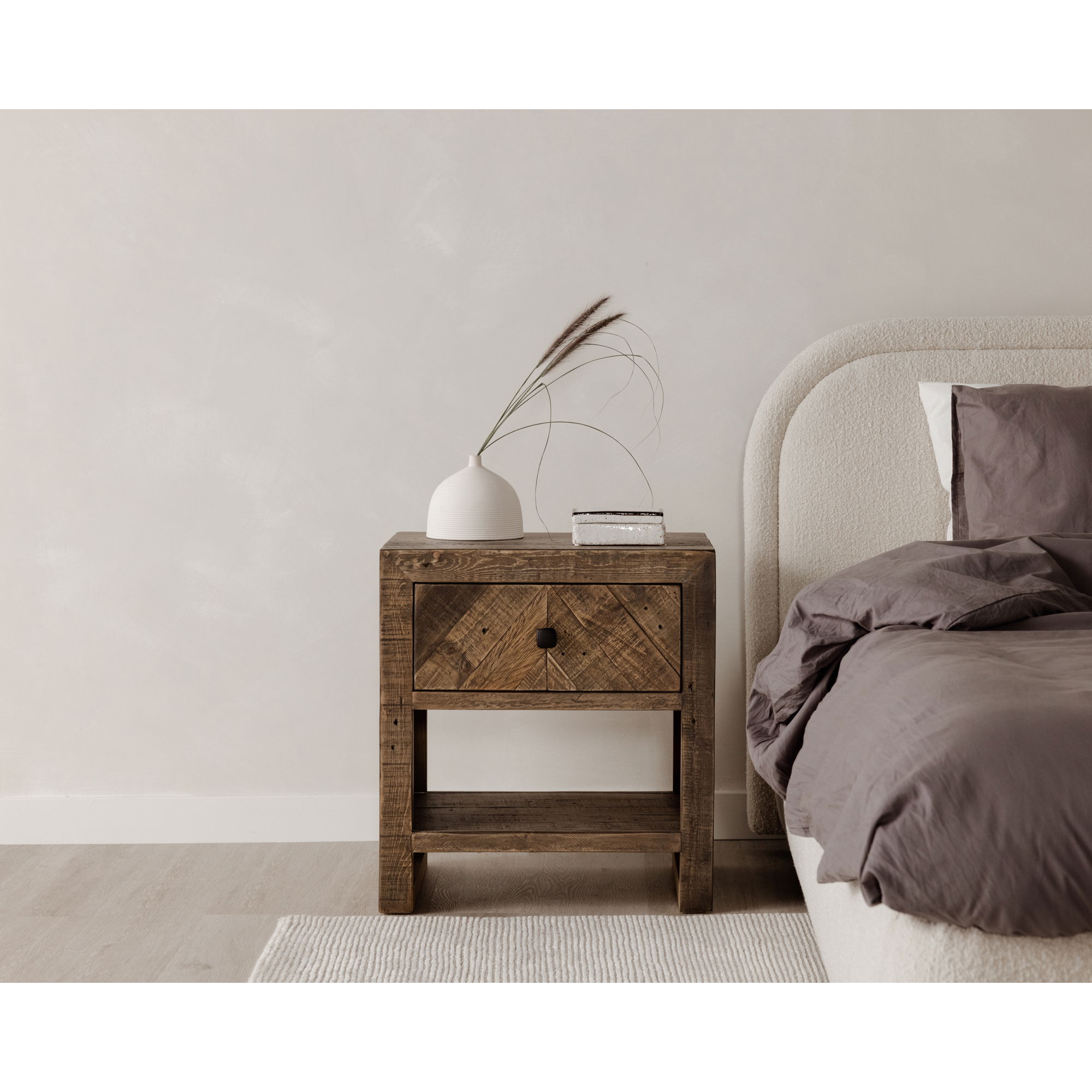 Colin King Bed Oatmeal large image 