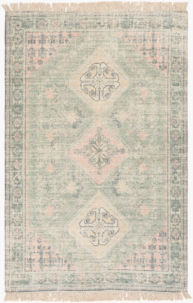 Zainab Handmade Rug, by Surya, 7'6" length x 5' width