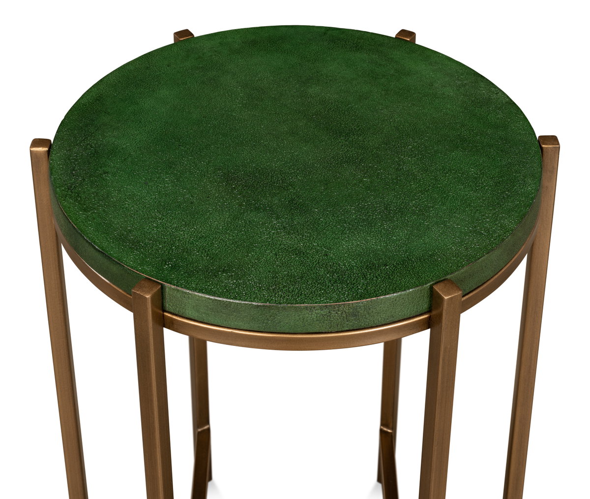 Hobart Side Table, by Sarreid, 1'4" length x 1'4" width x 1'9" height View 8