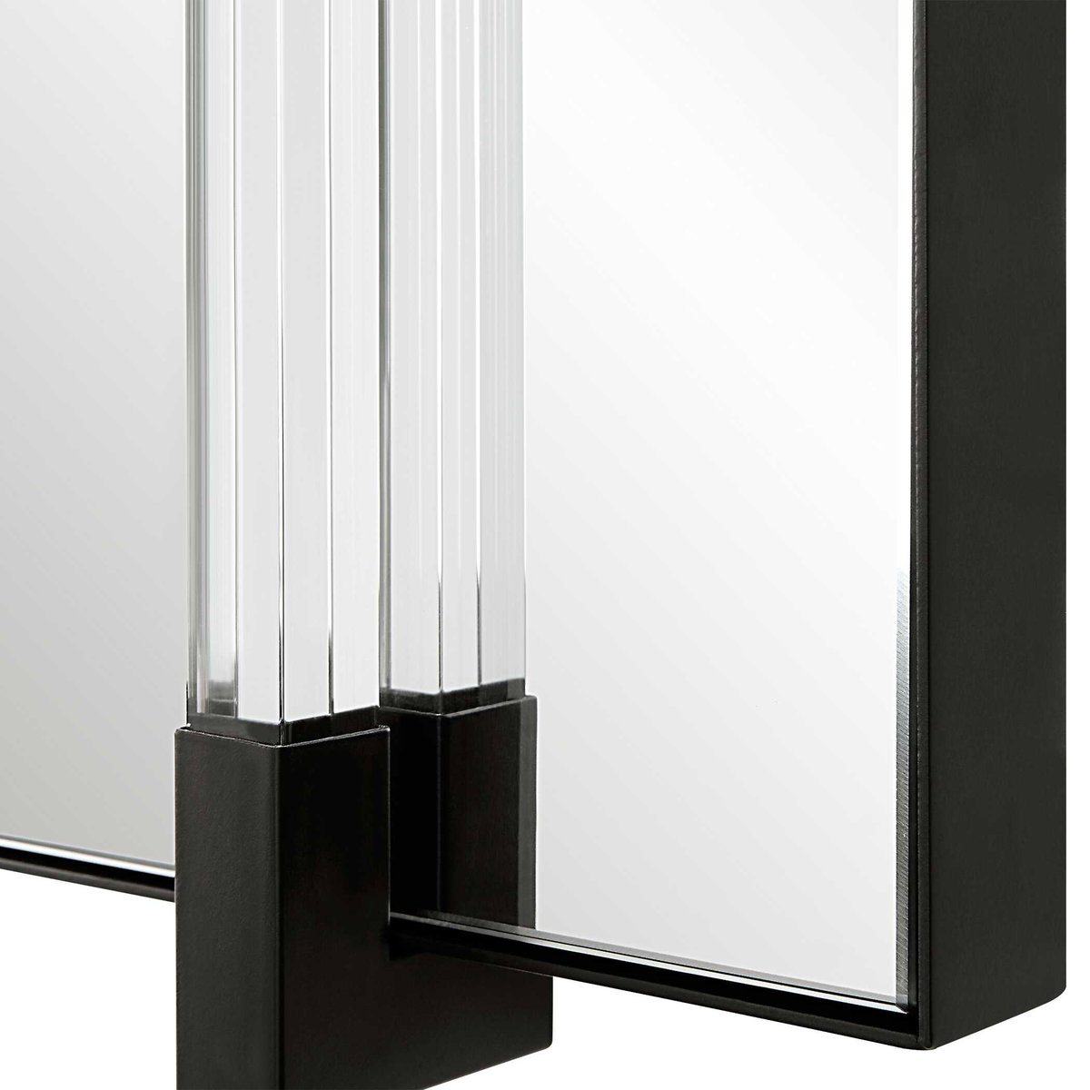 Ladonna Rods Mirror, by Uttermost, 24.25" width x 37.37" height x 2" depth View 6