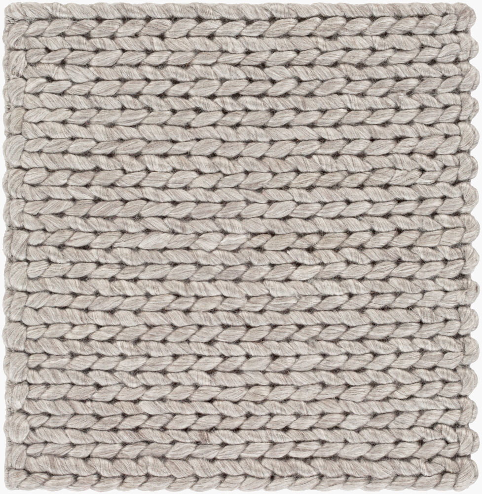 Ozark Handmade Rug, by Surya, 1'6" length x 1'6" width