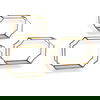 Lindee Gold Wall Shelves S/3 thumbnail 0