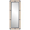 Melville Iron & Rope Tall Mirror, by Uttermost, 27.5" width x 76" height x 1.5" depth thumbnail 1