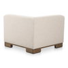 June Corner Chair Oatmeal, Sectional Sofa by Moe's Home, 40" width x 30" height x 40" depth thumbnail 5