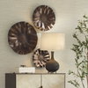 Peonia Outdoor Bronze Wall Art Set/3, by Uttermost, 20" width x 20" height x 2.5" depth thumbnail 4