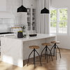 Holgate 1 Light Black Pendant, by Uttermost, 1'2" width x 10" height x 1'2" diameter x 1'2" depth thumbnail 8