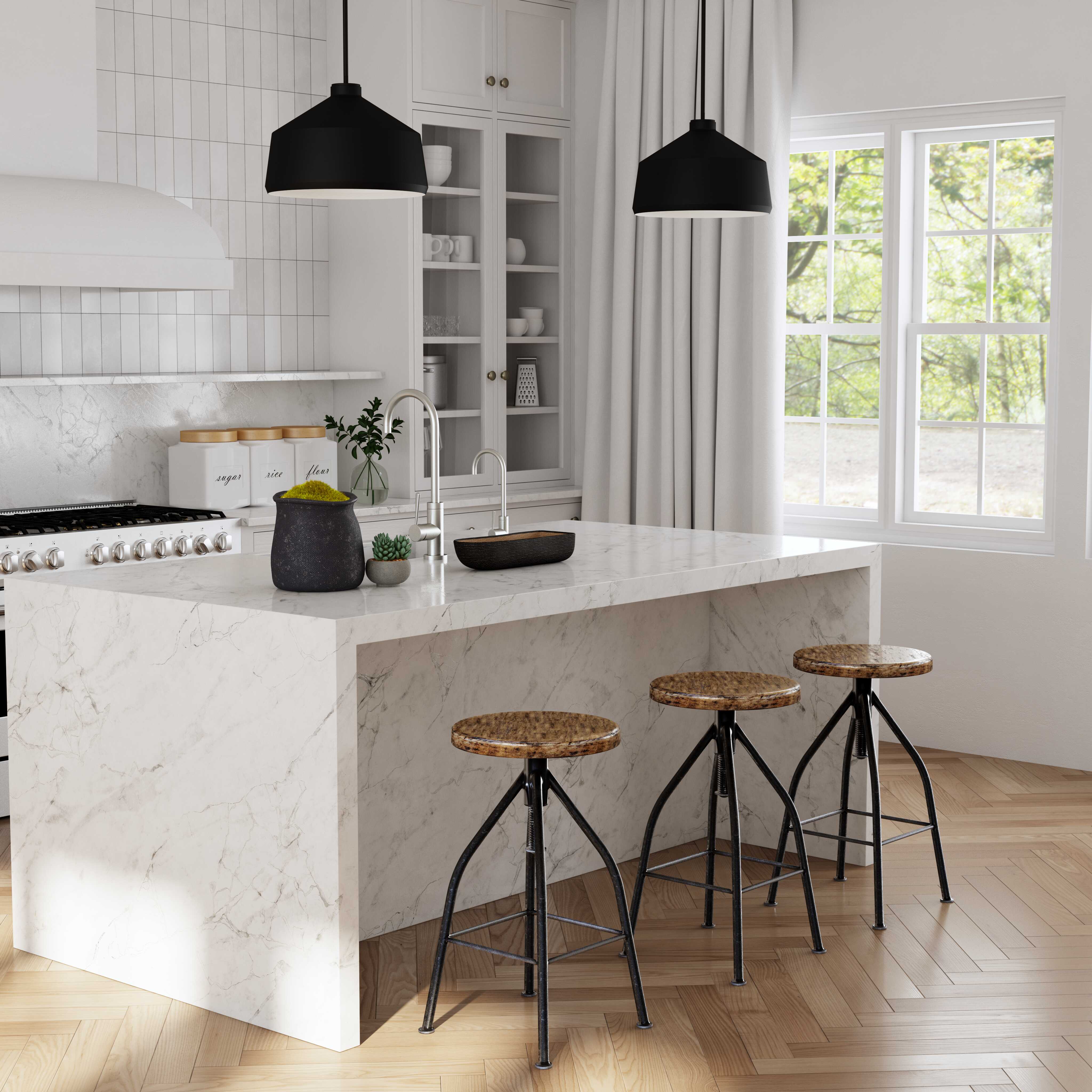 Holgate 1 Light Black Pendant large image 