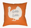 Turkey Accent Pillow, Decorative Pillow by Surya, 18" length x 18" width thumbnail