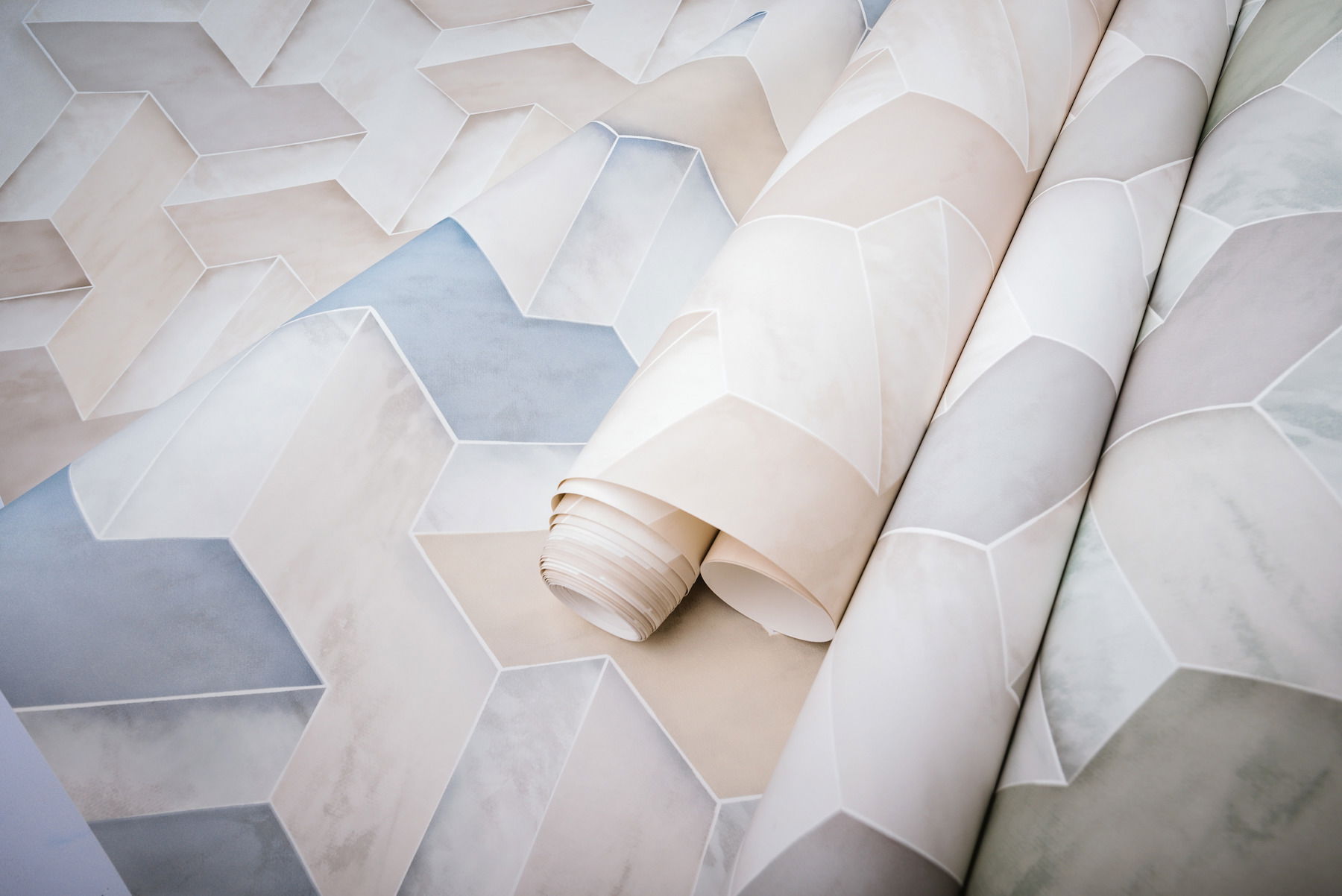 Green Step to It Wallpaper, by York Wall, 33' length x 1'8.5" width x 0.02" depth View 3