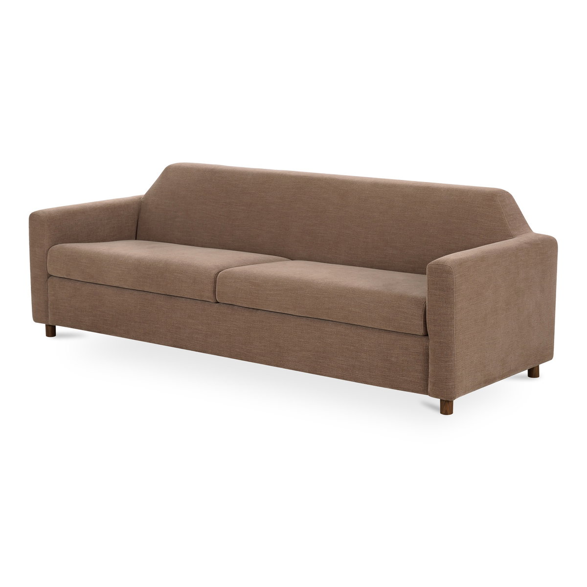 Finch Sofa Soft Brown, Sofas & Sectional by Moe's Home, 92" width x 31" height x 33" depth View 3