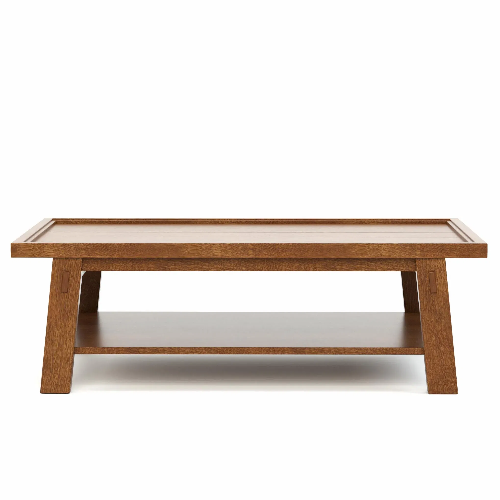 Santa Fe Cocktail Table, Coffee Table by Stickley, 56" width x 18" height x 34" depth View 1