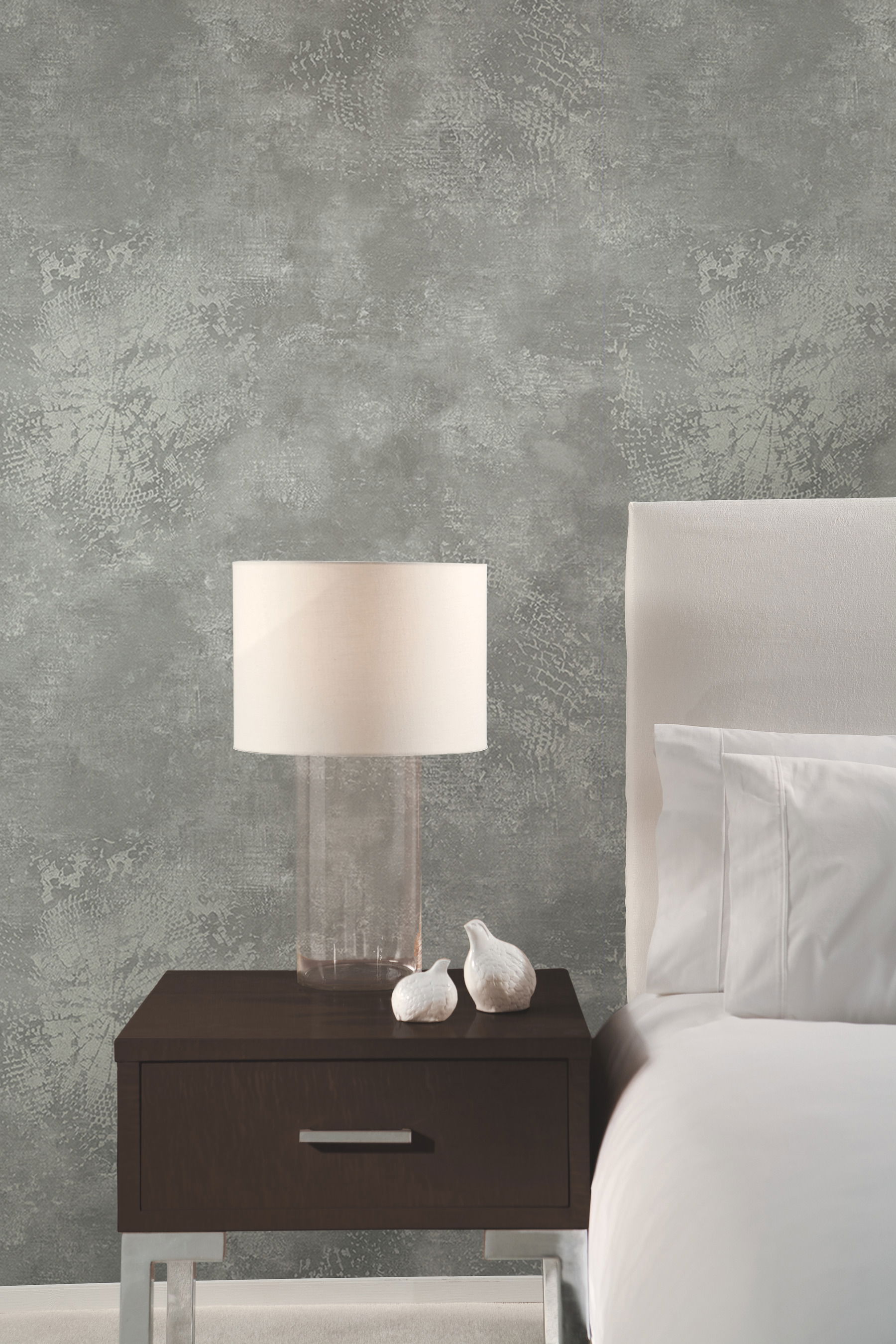 Relic Charcoal Wallpaper, by York Wall, 34'6" length x 2'3.56" width x 0.02" depth View 3