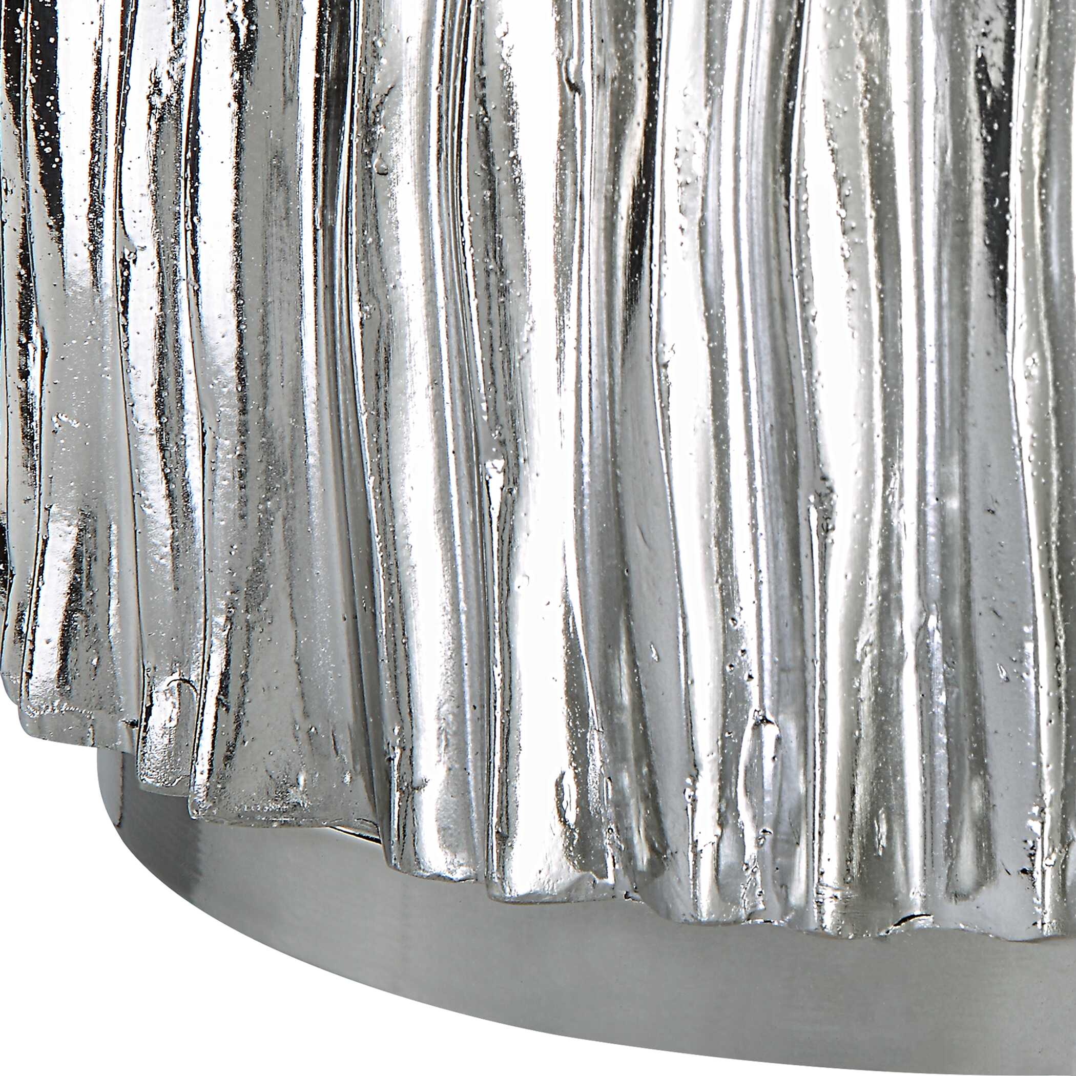 Echo Modern Nickel Drink Table large image 