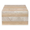 Rosa Coffee Table Mixed Marble, by Moe's Home, 40" width x 16" height x 30" depth thumbnail 3