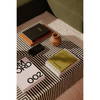 Terning Coffee Table Black And White, by Moe's Home, 40" width x 12" height x 40" depth thumbnail 5