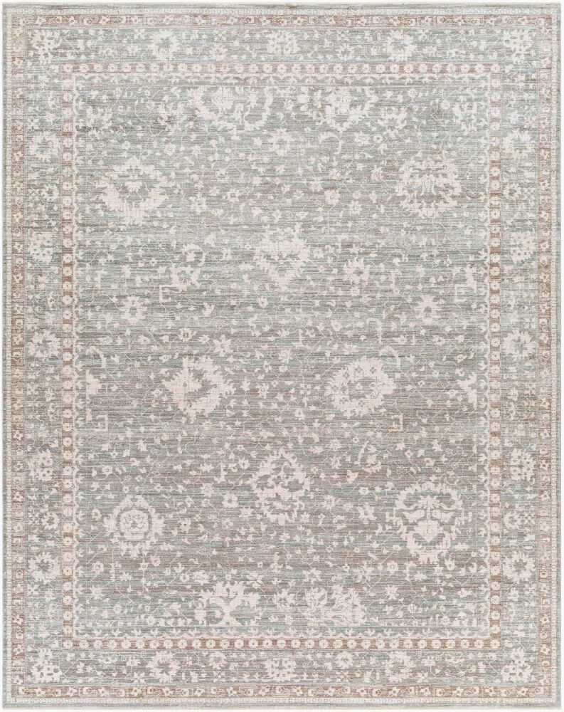 Carlisle Machine Woven Rug, by Surya, 7'10.49" length x 7'10.49" width