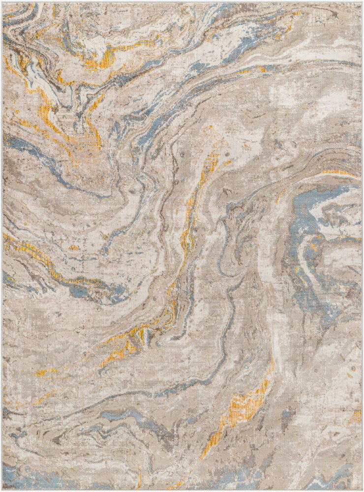 Roswell Machine Woven Rug, by Surya, 1'3.75" length x 1'3.75" width