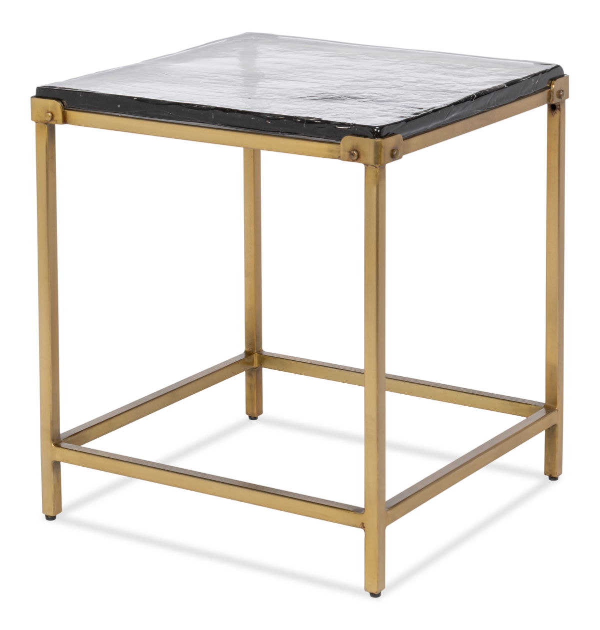 Christian Side Table, by Sarreid, 1" length x 1" width x 1'10" height View 9