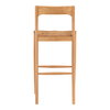 Owing Barstool Natural Oak, Counter & Bar Stool by Moe's Home, 19.5" width x 42" height x 20" depth thumbnail 4