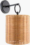 Movita Wall Sconce, by Surya, 10" length x 8" width x 16" height thumbnail