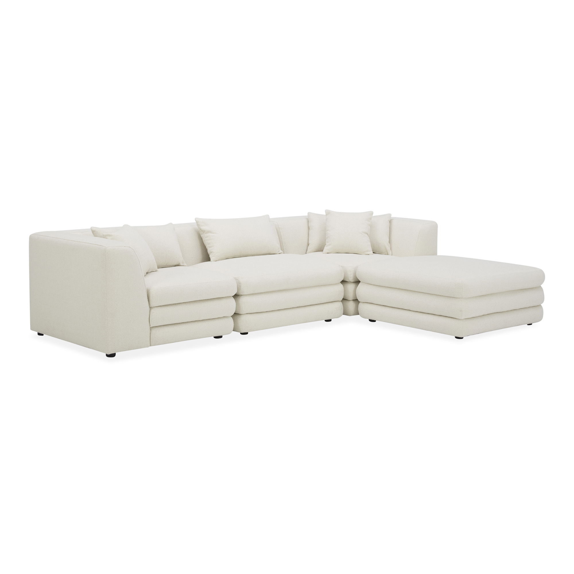Lowtide Lounge Modular Sectional Warm White large image 