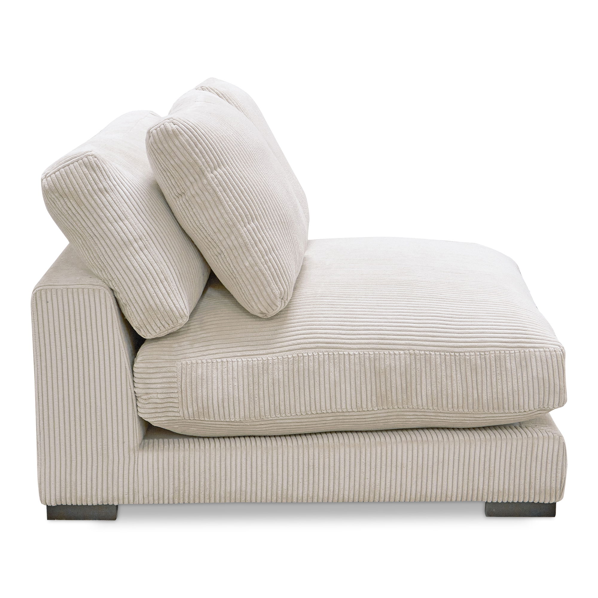 Plunge Slipper Chair Cappuccino large image 
