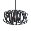 Thales Black Geometric 3 Light Pendant thumbnail 2