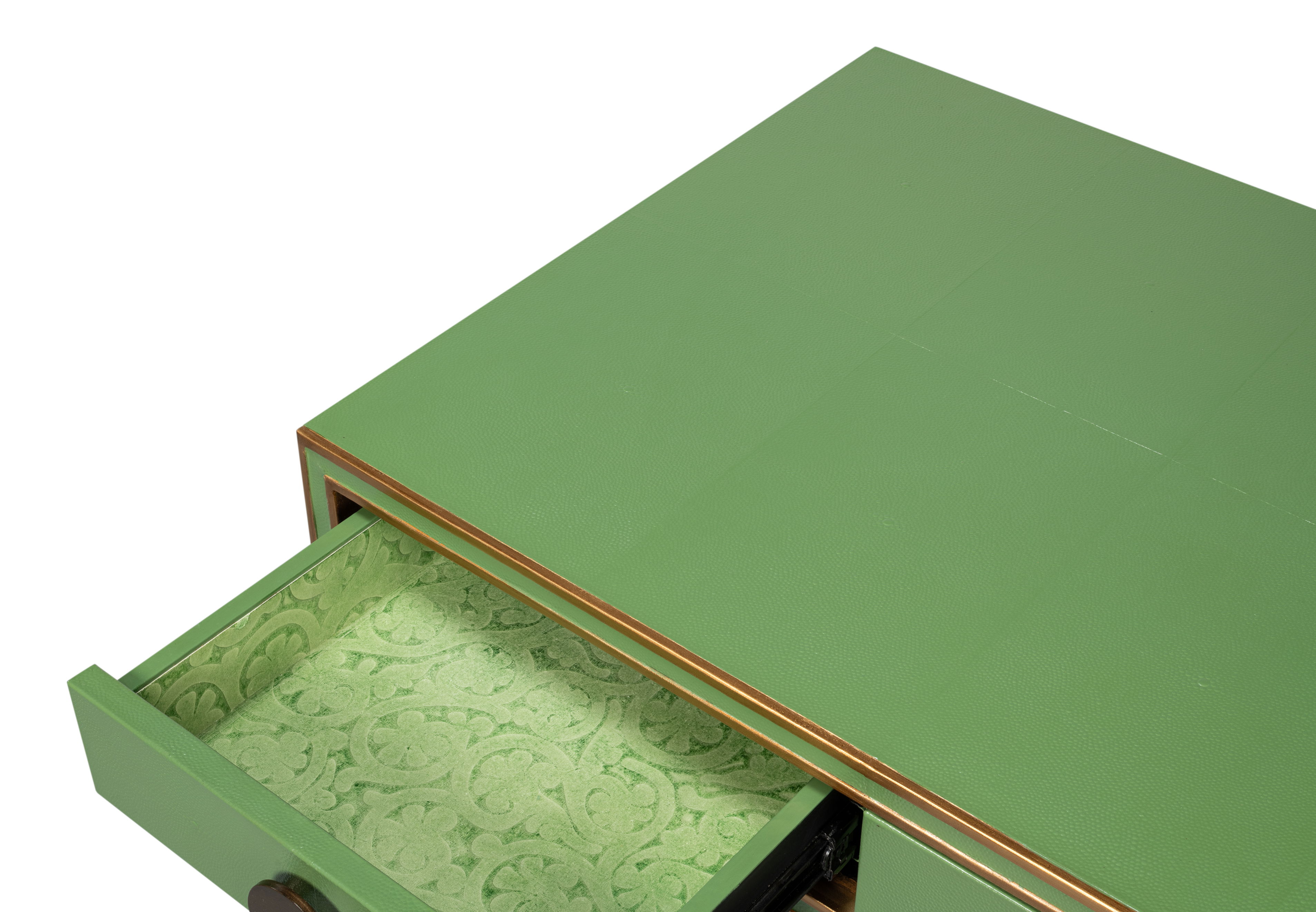 Gabriella Shagreen Desk/Table Watercress large image 