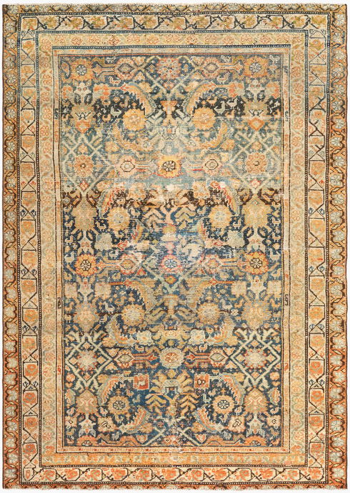 Antique One of a Kind Handmade Rug