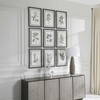 Farmhouse Florals Framed Prints Set/9, Art by Uttermost, 17.5" width x 23" height x 0.75" depth thumbnail 4