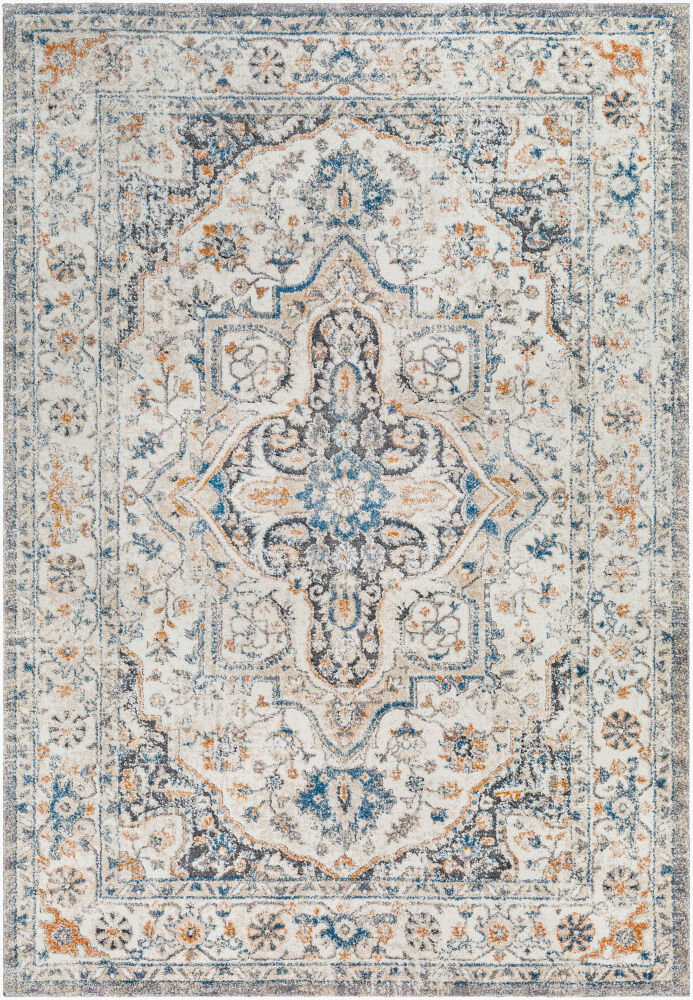 Tuscany Machine Woven Rug, by Surya, 7'10.49" length x 7'10.49" width