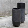 Woven Shadow Vases Set/2, by Uttermost, 6" width x 15.25" height x 6" depth thumbnail 3