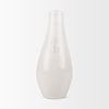 Urvi Tall Off White Speckled Asymmetrical Ceramic Vase thumbnail 5