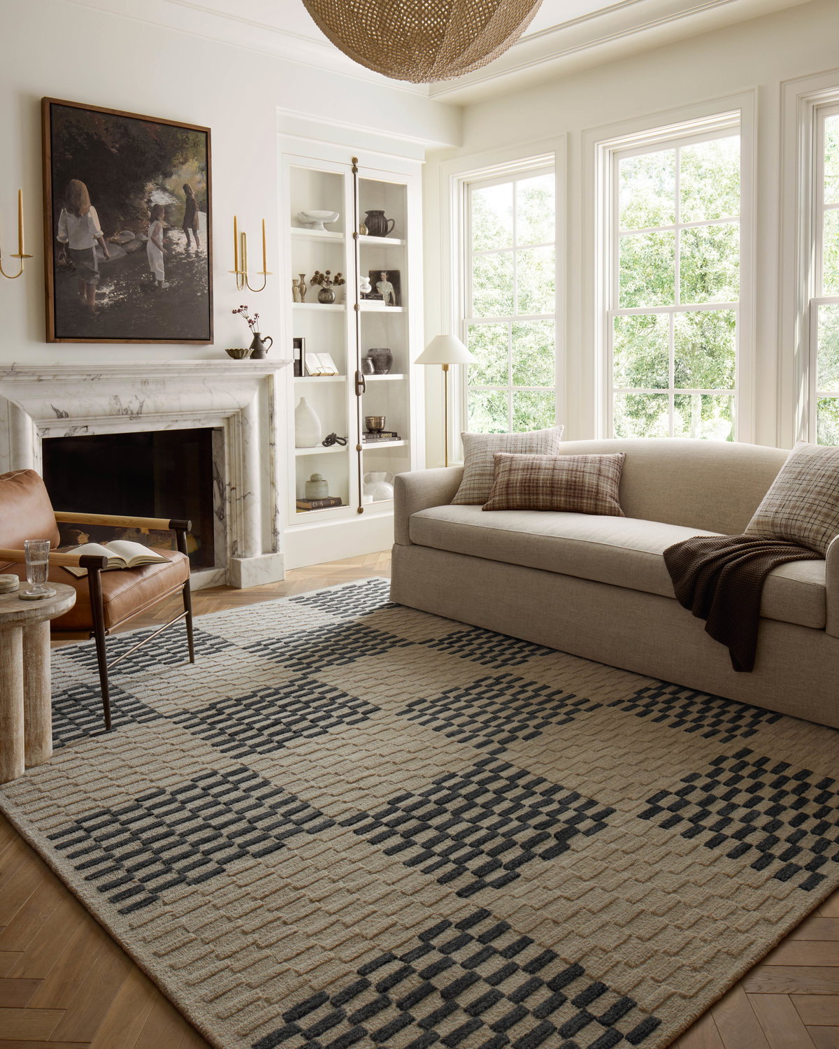 Chris Loves Julia x Loloi Bradley Rug, 2'6" length x 9'9" width View 2