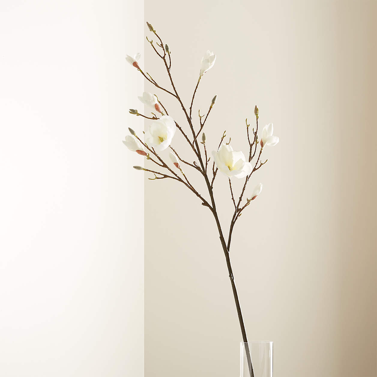 Online Designer Kitchen Artificial Magnolia Flower Branch 50"