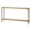 Hayley Gold Console Table, Furniture by Uttermost, 60" width x 31" height x 10" depth thumbnail 4
