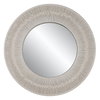Sailor's Knot White Small Round Mirror, by Uttermost, 2'9" width x 2'9" height x 2.37" depth thumbnail 1