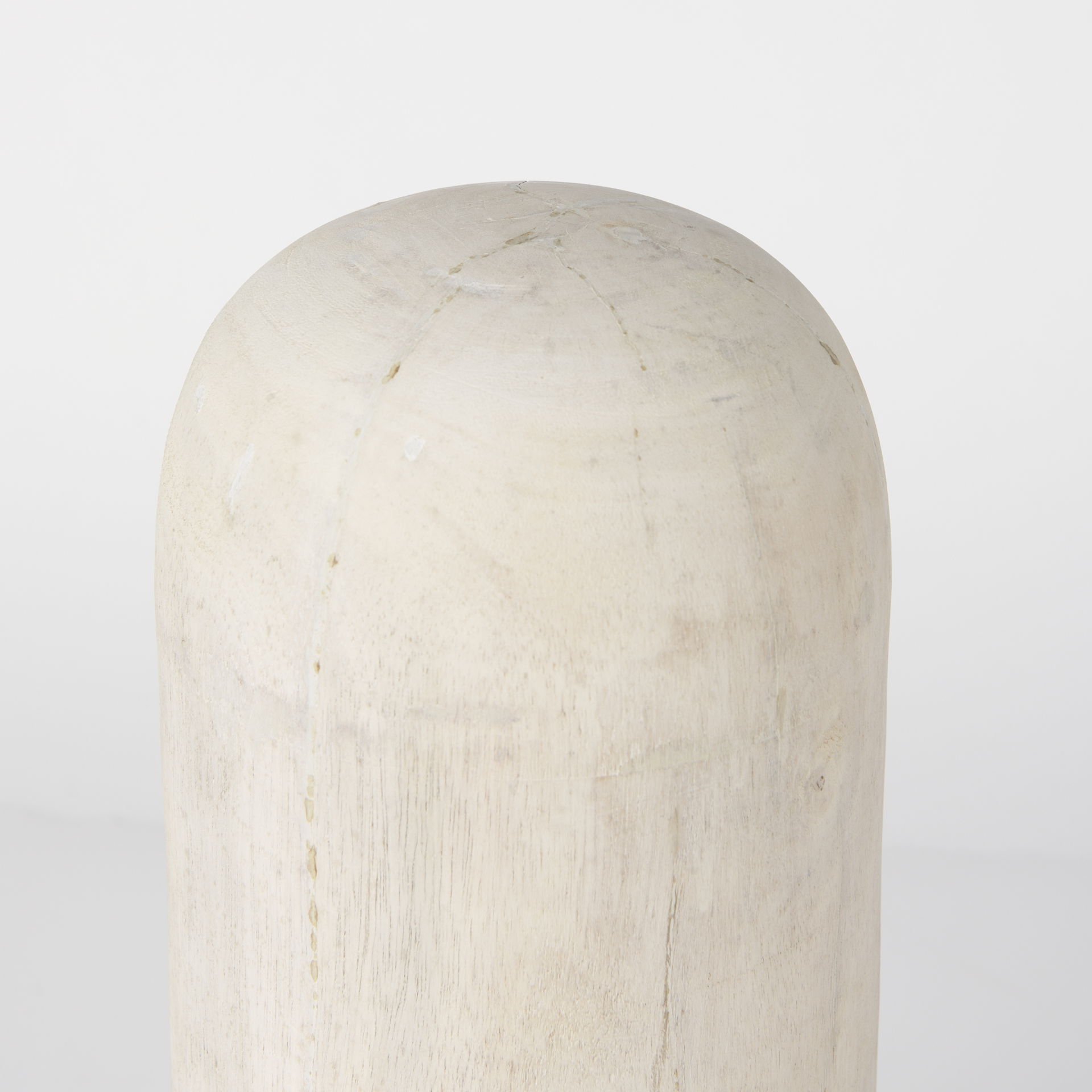 Knox Tall White-Wash Wood Decorative Object large image 