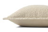 Brigette Romanek x Loloi Natural Pillow, Decorative Pillow, 18" length x 18" width thumbnail 2