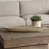 Vessel Cast Ivory Canoe Bowl, Decorative Tray by Uttermost, 29" width x 2.75" height x 6.5" depth thumbnail 3